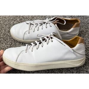 OluKai Lae'ahi Li'ili bright white men's shoe size 11